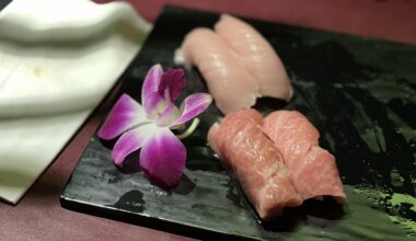 Toro and Hamachi at a local joint.