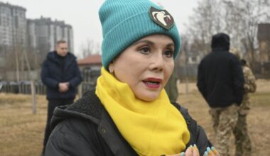 Lady Dewi visits Ukraine despite travel restrictions