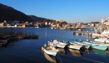 Tomonoura in Okayama prefecture. Inspiration for the Ghibli film Ponyo.