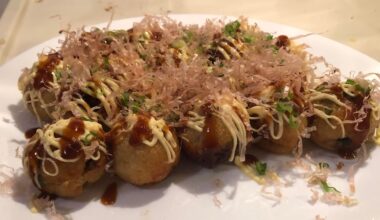 Home made takoyaki