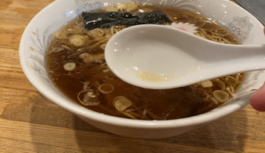 Simple, nostalgic and hard to beat. Chicken based shoyu ramen in Atami