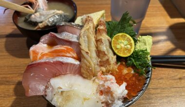 Sushi Bowl, just outside of Taipei