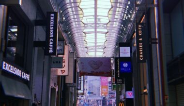 Shinsaibashi-Suji Shopping Street, Osaka