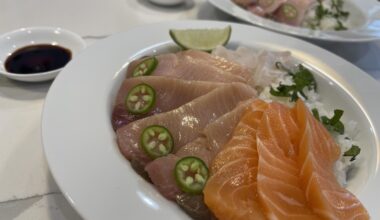 Made chirashi for lunch!