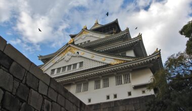 The mighty Osaka castle