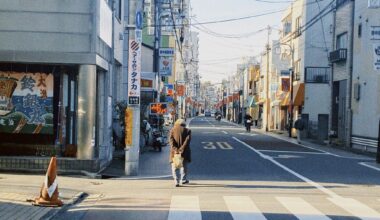 Dead shopping street