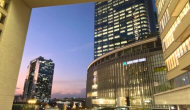 Exiting Osaka Station