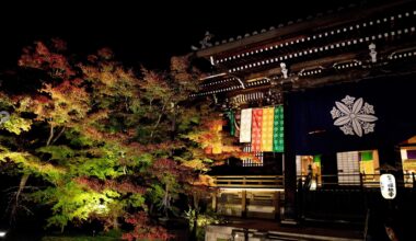 Illumination at Eikan-do (Zenrin-ji), Kyoto