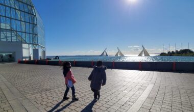 Outside Tokyo Sealife Park