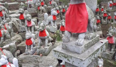 Fox Shrine in Toyokawa, Aichi Prefecture