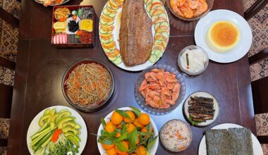 My family’s osechi this year, happy 2023!