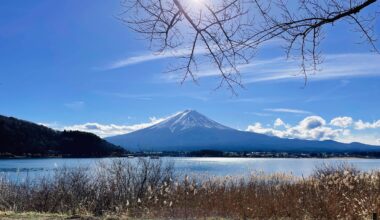 Fuji on a sunny day