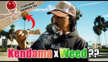 Kendama, a traditional Japanese toy, has become so hip abroad. There are even Kendama to enjoy while smoking cannabis(In the video). I wonder what Japanese people would think of it considering it's illegal in Japan.