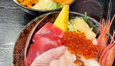 Chirashi in Tsukiji Market