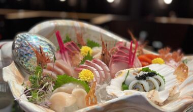 Sashimi omakase at Toro Bar&Bar - Victoria, BC