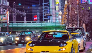 Shinjuku is a good place to go if you’re into car spotting.