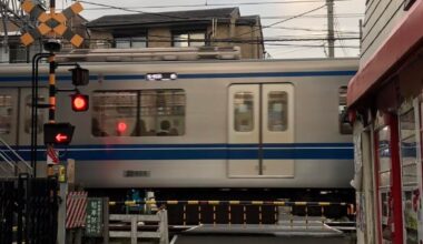 Train. Passing. Tokyo.