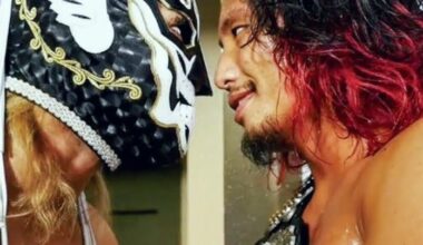 PSA: Hiromu Takahashi and El Desperado have a 99% chance of melting everyone's face off. Please be careful and pray for Hiromu's neck. Hope everyone enjoys the show!