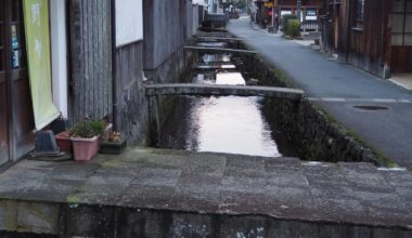 Edo era warehouses, Kurayoshi, Tottori Prefecture [OC]