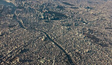 An amazing shot of Tokyo from the sky, the most populated city on Earth. Photo by @yokoichi777
