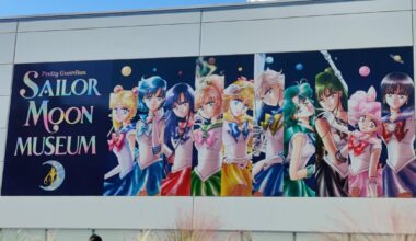 Took my wife to the Sailor moon museum in Roppongi (13 pics)