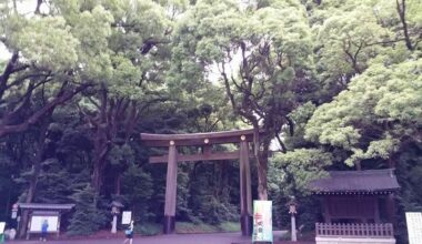 Meiji Jingu is my favorite Shrine