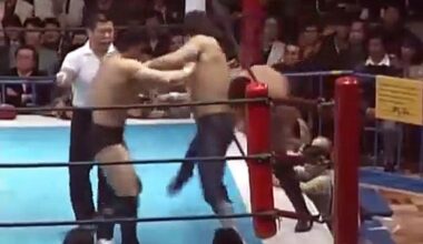 My favorite Keiji Muto matches: Keiji Muto/Shiro Koshinaka vs Akira Maeda/ Nobuhiko Takada -20.03.1987