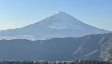 Mount Fuji back in December during my first trip to Japan