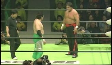 Mitsuharu Misawa & Yoshinari Ogawa vs. Shinya Hashimoto & Alexander Otsuka (January 13th, 2001)