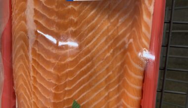 Bought H-mart salmon from the sashimi aisle but noticed it doesn’t look like normal prepared sashimi?