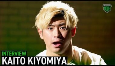 INTERVIEW for KAITO KIYOMIYA - vs Kazuchika Okada【w/english subtitles】