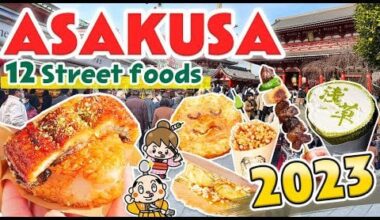 Asakusa Tokyo Street Food / Japan