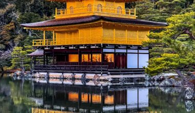 The magnificent Golden Pavilion.