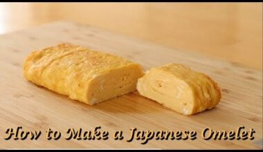 How to make a Japanese omelette | Tamagoyaki | Rolled Omelette |Very good for Breakfast...!