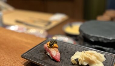 Otoro, uni, caviar. Tremendous omakase at Omakase by Prime Fish (Charlotte, NC)