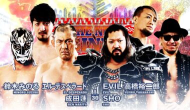NEVER 6’s Title match official for Osaka
