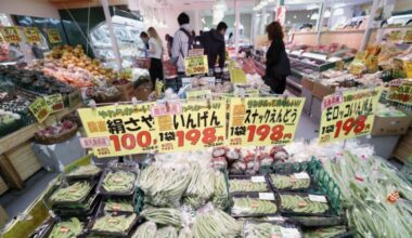 Japan core consumer prices up 4.2% in Jan., fastest in over 41 yrs