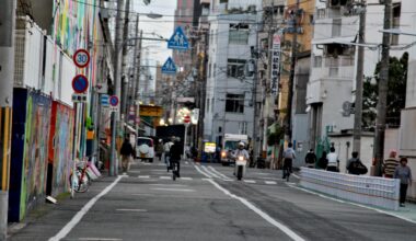 Strolling through Osaka