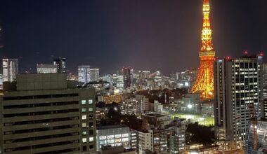 Tokyo Tower from Roppongi