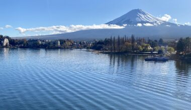 Mt. Fuji from Kawaguchiko