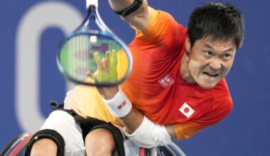 Gov't mulls People's Honor Award for wheelchair tennis player Kunieda