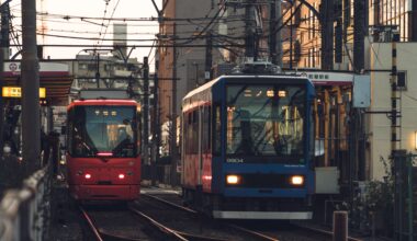 Machiya's Tokyo Sakura Tram (Toden Arakawa Line)