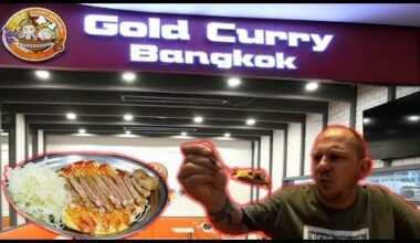 Eating at GOLD CURRY Bangkok 🇹🇭