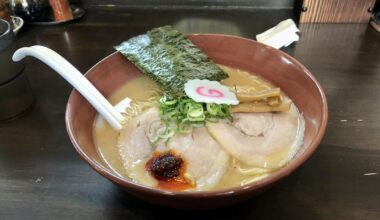 Living over 15 years in japan still the best miso-ramen ever ! beside ichiran's ramen ^_^