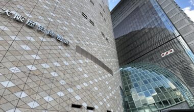 Osaka History Museum and NHK bldg. | OC | 2022-12 (which do you prefer?)