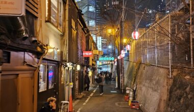 Alley in Shibuya