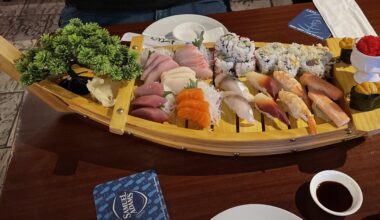 Delicious Sushi Boat