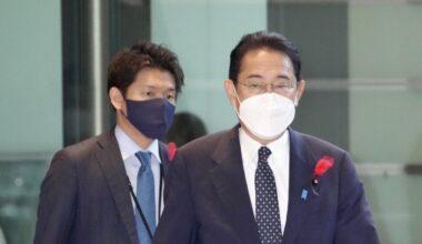 Kishida grilled over son's excursion during official trip