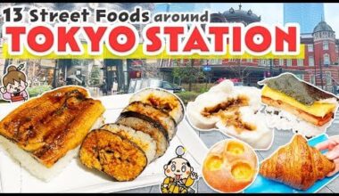 Street Food Tour around Tokyo Station / Japan