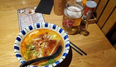 Spicy teriyaki ramen, Umaimon in Amsterdam: